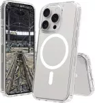 Dėklas JT BERLIN Pankow Clear MagSafe, skirtas iPhone 16 Pro Max, 17,5 cm, permatomas