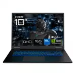 Ne&scaron;iojamas kompiuteris GIGABYTE GAMING A18 PRO DYJG3DEBC4SH, Intel Core 7 240H, 45,7 cm (18 colių) WQXGA, 32 GB LPDDR5x-SDRAM, 1 TB SSD, NVIDIA GeForce RTX 5080, Wi-Fi 6E, Windows 11 Home, juodas