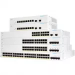 Cisco Business CBS220-8FP-E-2G valdomas tinklo jungiklis | 8 GE prievadai | Pilnas PoE | 2x1G SFP | 3 metų ribota garantija