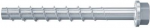 Fischer Betonschraube 12 mm 160 mm Au&szlig;ensechskant 50 St. 536865 (536865)