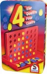 Schmidt Spiele Vier (51214) &ndash; Kompakti&scaron;kas strateginis stalo žaidimas 2 žaidėjams nuo 6 metų