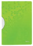 Segtuvas Leitz ColorClip WOW A4 PP, pristatymo aplankas, A4, polipropilenas (PP), žalia, blizgi, 30 lapų