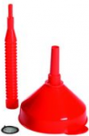 IWH Trichter, Durchmesser: 195 mm, orange aus hochwertigem Polyethylen, mit zweistufigem Flex - 1 St&uuml;ck (3007)