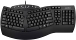 Perixx USB-Tastatur Periboard-512 Schwarz Ergonomisch (11523)