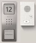 SIEDLE SET CAB 850-1 E/W Audio komplektas Basic nerūdijantis plienas (210008742-00)