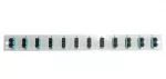 Priekinis skydelis su SC dupleks adapteriais EFB Elektronik SB-FP-12SC-D-V-OM4 &mdash; 1U, 19 inch, pilkas