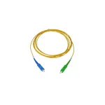 Simpleksinis optinis jungiamasis kabelis BlueOptics SC-UPC/SC-APC, vienmodis OS2 9/125&micro;m, 50 m, LSZH, mėlynas/žalias