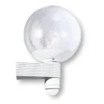 Steinel L400S balta lauko sieninė &scaron;viestuvas su jutikliu, 60W, E27