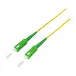 LogiLink &scaron;viesolaidinis jungiamasis laidas &ndash; Simplex, OS2 SM G.657.A2, SC/APC į SC/APC, 1 m, geltonas