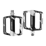 ROCKBROS K306-BK MTB aliuminio plok&scaron;čiaplatformiai pedalai - juodi