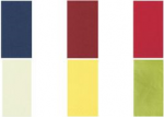 PAPSTAR Bistroservietten, 330 x 330 mm, 3-lagig, rot 1/8 Falz, Tissue, eingeschwei&szlig;t - 1 St&uuml;ck (84578)