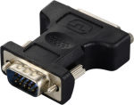 Renkforce RF-6667626 DVI VGA Adapter[1x DVI-Buchse 24+. - 1x VGA-Stecker] Schwarz - Digital/Display/Video (RF-6667626)