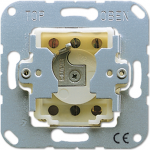JUNG 134.18 - Schl&uuml;sselschalter - 1P - Metallisch - 250 V - 50 - 60 Hz - 10 A
