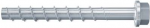 Fischer Betonschraube 14 mm 85 mm Au&szlig;ensechskant 20 St. 536870 (536870)