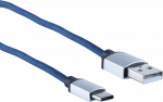 shiverpeaks BS14-50030 USB Kabel 2 m USB 2.0 USB A USB C Blau (BS14-50030)