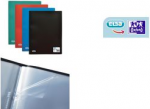 ELBA Sichtbuch DIN A4 Standard, mit 50 H&uuml;llen, schwarz aus PP (0,3 mm) (32041009)