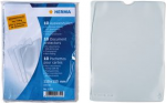 HERMA Ausweish&uuml;lle, PP, 1-fach, 80 x 115 mm, Kleinpackung dokumentenecht, transparent, rei&szlig;fest, Griffaussparung, - 1 St&uuml;ck (1328)