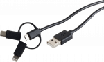 shiverpeaks BS14-15025 USB Kabel 1 m 2.0 USB A Micro-USB B Schwarz (BS14-15025)