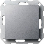 GIRA Abdeckung Blindabdeckung System 55, Standard 55, E2, Event, Event Klar, Event Opak, Esprit, ClassiX Aluminium 0268 (026826)