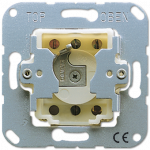 JUNG 134.28 - Schl&uuml;sselschalter - 2P - Metallisch - 250 V - 50 - 60 Hz - 10 A