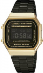 Casio Quarz Armbanduhr A168WEGB-1BEF (L x B x H) 38.6 x 36.3 x 9.6 mm Gold Geh&auml;usematerial=Resin Material (Armband)=Edelstahl (A168WEGB-1BEF)