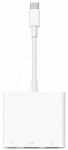 Apple MUF82ZM/A Kabelschnittstellen-/Gender-Adapter USB-C HDMI/USB Wei&szlig; (MUF82ZM/A)