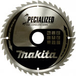 Makita Specialized - Kreiss&auml;geblatt - f&uuml;r Holz - 165 mm - 40 Z&auml;hne (B-32954)