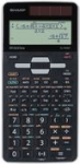 SHARP Schulrechner EL-W506T-GY, Farbe: schwarz / grau Solar- / Batteriebetrieb, Matrix-Display mit 96 x 32 Bild - 1 St&uuml;ck (ELW506T)