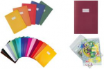 HERMA Heftschoner, DIN A4, aus Papier, rosa mit Beschriftungsfeld, aus 100 % Recycling Papier - 10 St&uuml;ck (7048)