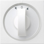 GIRA Abdeckung Jalousie-Schalter System 55, Standard 55, E2, Event, Event Klar, Event Opak, Esprit, ClassiX Reinwei&szlig;, M (066627)
