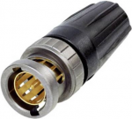 Neutrik BNC-Steckverbinder Stecker, gerade 75 ? 1 St. (NBNC75BLP9X)