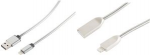 shiverpeaks BS14-13001 Lightning-Kabel 1 m Silber (BS14-13001)