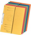 herlitz Einhakhefter,DIN A4, kaufm&auml;nnische Heftung, sortiert 250 g/qm, aus Manila-Recycling-Karton, mit Organisations - 1 St&uuml;ck (5976055)