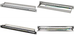 LogiLink 48,30cm (19) Keystone Patch Panel, 24 Port, schwarz (RAL9005), 1 HE, geschirmt, f&uuml;r bis zu 24 Keystone Module, - 1 St&uuml;ck (NK4058)