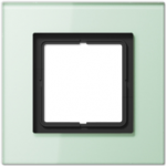 JUNG LSP 981 GLAS. Produktfarbe: Schwarz, Gr&uuml;n, Material: Glas. Breite: 115 mm, H&ouml;he: 115 mm (LSP981GLAS)