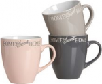Ritzenhoff & Breker Kaffeebecher SWEET HOME, 0,36 l aus Keramik, sp&uuml;lmaschinengeeignet, - 1 St&uuml;ck (317657)