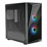 Cooler Master CP320-KGNN-S00 CMP 320, mATX, Midi-Tower, 120mm, Window, ARGB, Black
