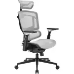Biuro kėdė Sharkoon OfficePal C50M &ndash; pamink&scaron;tinta sėdynė, tinklinis atlo&scaron;as, juoda, atlo&scaron;as 49&times;63 cm, sėdynės plotis 50 cm