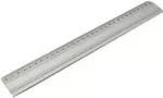 Liniuotė WEDO 300 mm aliumininė su neslystančiu guminiu įdėklu
