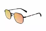 LEVI'S LV-1035-S-003 Unisex Akiniai, Juodas Rėmas, Pilki Lę&scaron;iai, 51/22/140 mm