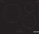 Bosch PUJ611BB5E induction hob 3 burners black
