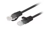 PATCHCORD Cat.6 UTP 3M Juodas FLUKE I&Scaron;TESTAS LANBERG 10 VNT. PAKUOTĖ