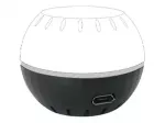 Shelly H&T USB maitinimo modulis juodas