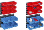 allit Sichtlagerkasten-Set ProfiPlus >C< 1+2/17, rot/blau aus PP, temperaturbest&auml;ndig von -10 Grad bis +60 Grad, - 1 St&uuml;ck (457120)