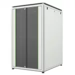 19 colių stelažo spinta Lanview RDL26U81WH &ndash; 26U vertikalios vietos, balta