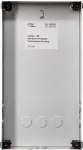Siedle GU CL 04-0 &ndash; Montavimo dėžutė &ndash; juoda &ndash; nerūdijantis plienas &ndash; Siedle &ndash; cinkuotas plienas &ndash; 154 mm &ndash; 65 mm (210007734-00)