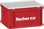 Transportinė dėžė FISCHER 091425 &mdash; 400 x 300 x 237 mm, plastikinis sandėliavimo/transportavimo konteineris