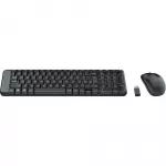 Belaidis klaviatūros ir pelės rinkinys Logitech Wireless Combo MK220
