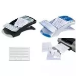 DURABLE TELINDEX DESK VEGAS rotacinis kortelių failas, 500 kortelių, 100x72 mm, juodas 241223