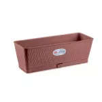 STEFANPLAST gėlių dėžė Liberty 50x18x16cm ruda